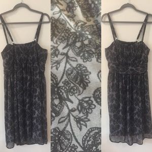 Torrid black adjustable spaghetti strap dress.